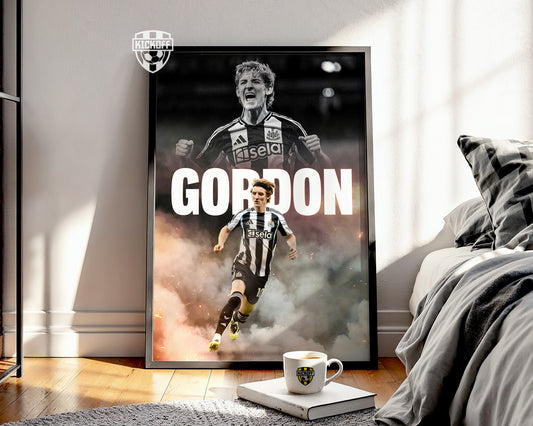 Anthony Gordon Newcastle United Poster