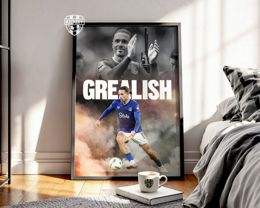 Jack Grealish Everton Poster