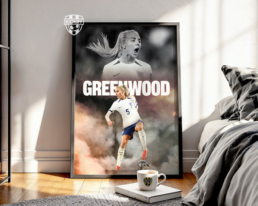 Alex Greenwood England Poster