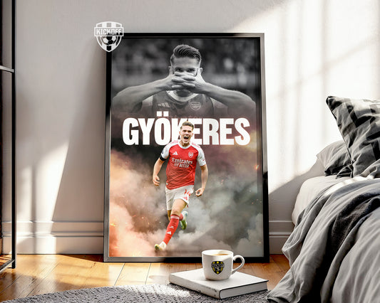 Viktor Gyokeres Arsenal Poster