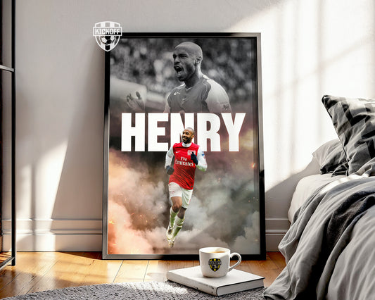 Thierry Henry Arsenal Poster