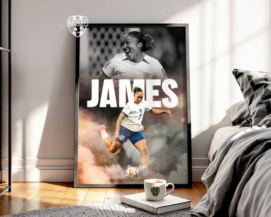 Lauren James England Poster