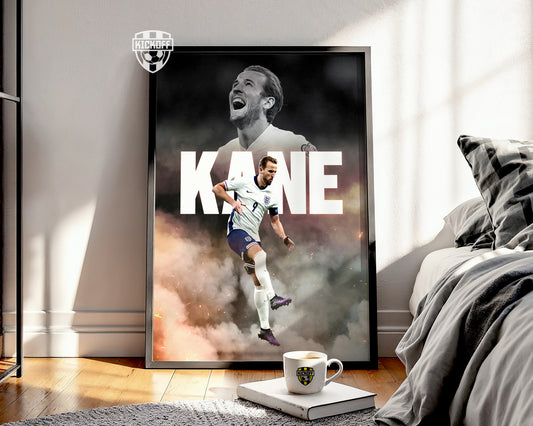 Harry Kane England Poster