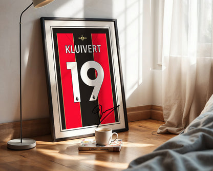 Justin Kluivert 24/25 AFC Bournemouth Home Shirt Poster