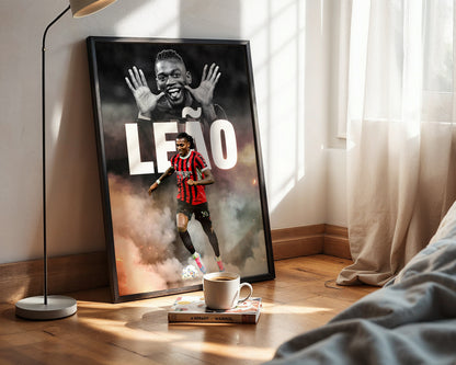 Rafael Leao AC Milan Poster