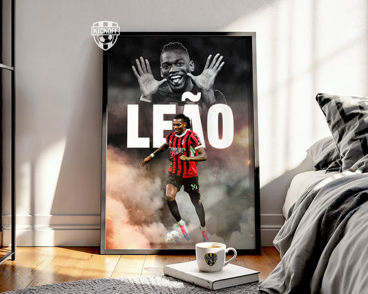 Rafael Leao AC Milan Poster