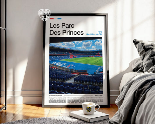 Les Parc Des Princes Stadium Poster