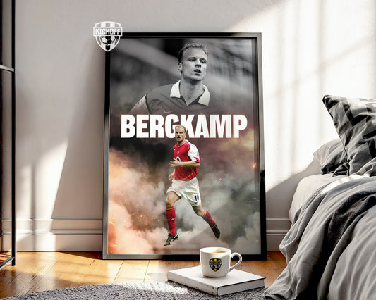 Dennis Bergkamp Arsenal Poster