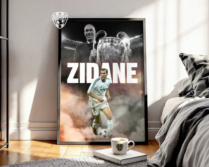 Zinedine Zidane Real Madrid Poster Bundle