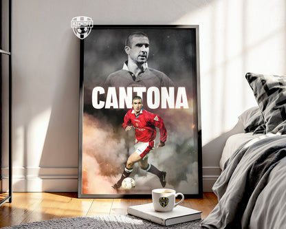 Eric Cantona Man United Poster Bundle