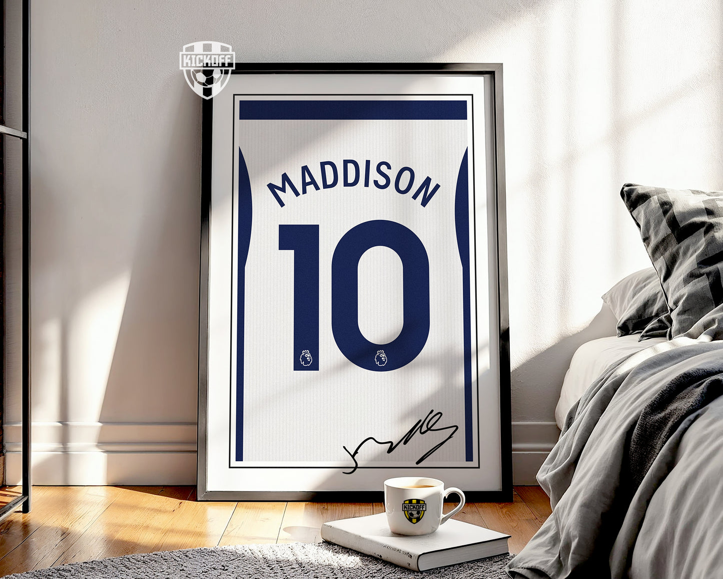 James Maddison 24/25 Spurs Home Shirt Poster
