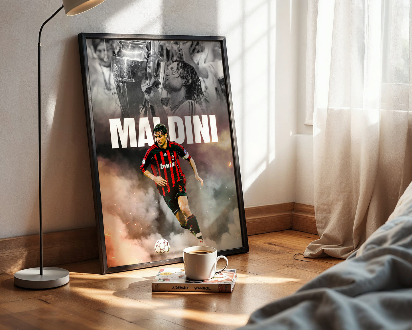 Paolo Maldini AC Milan Poster