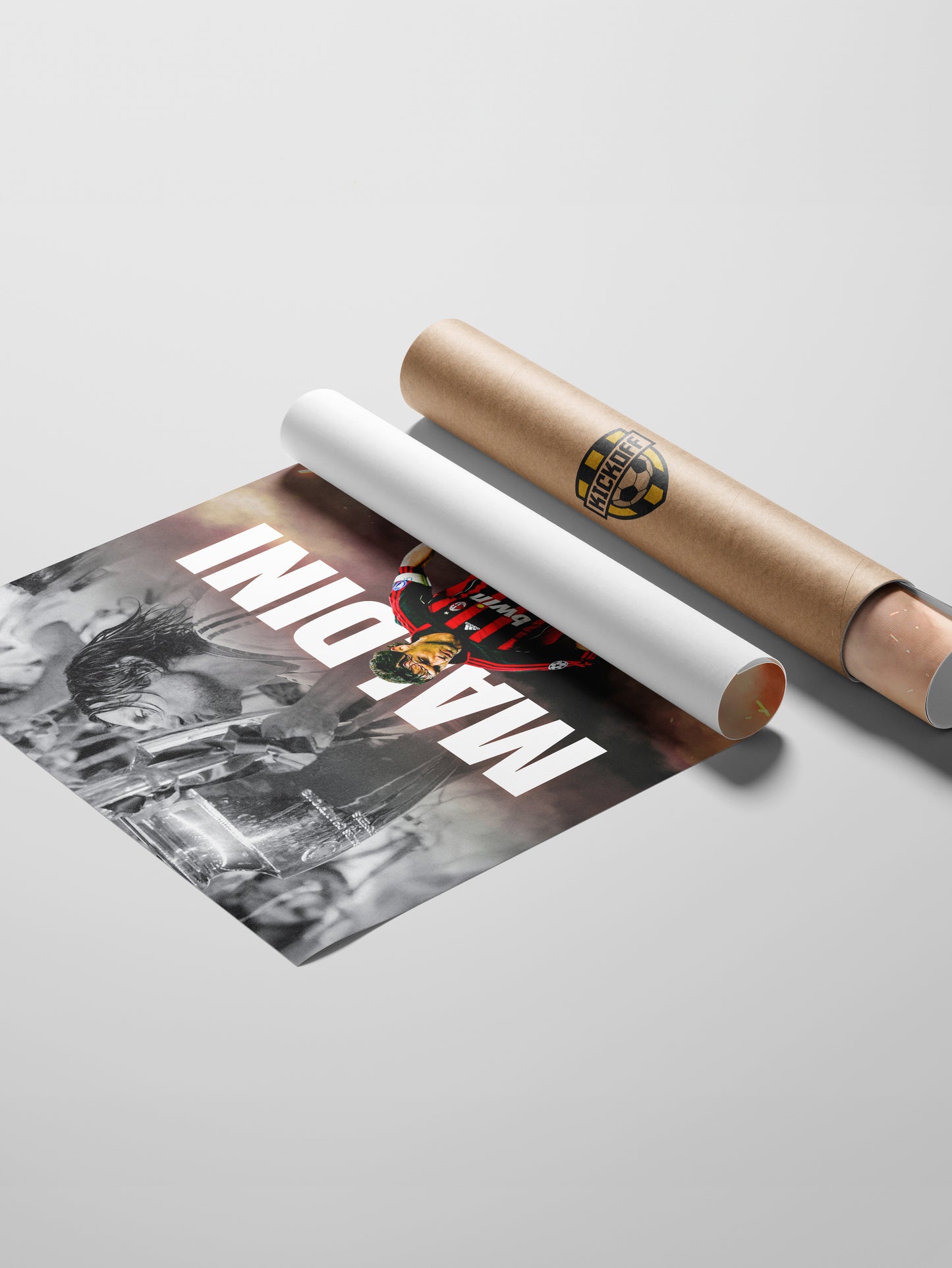 Paolo Maldini AC Milan Poster