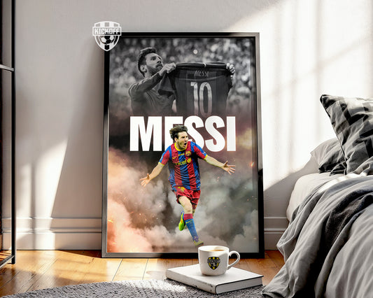 Lionel Messi Barcelona Poster