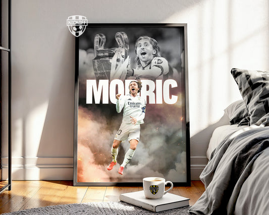 Luka Modric Real Madrid Poster