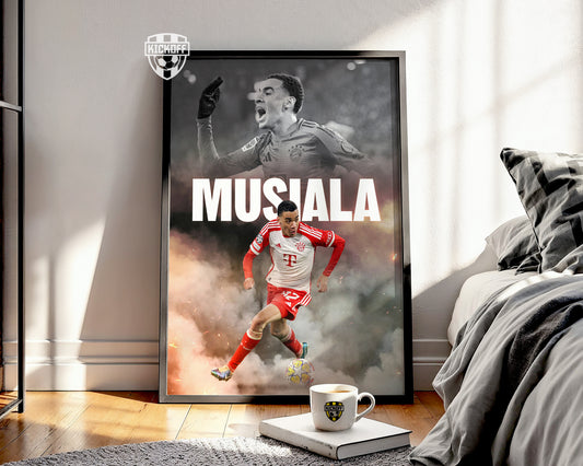 Jamal Musiala Bayern Munich Poster