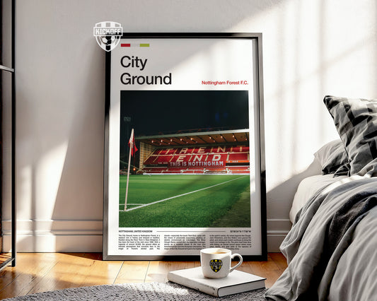 City Ground Stadium Poster