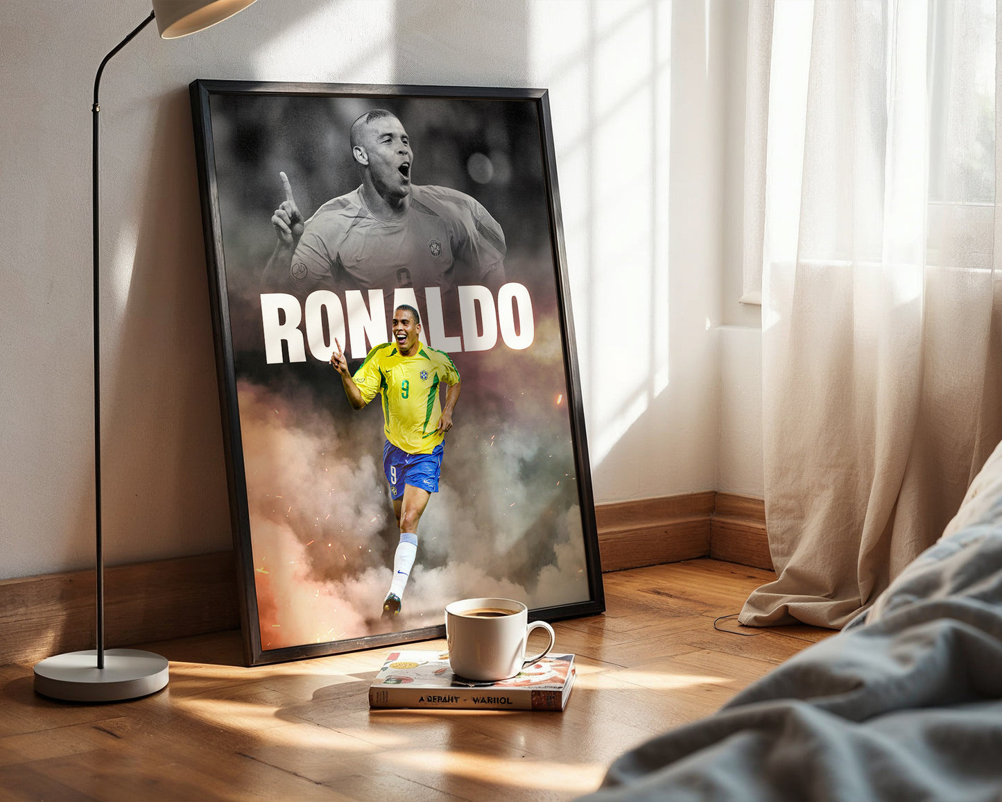 Ronaldo 'R9' Brazil Poster