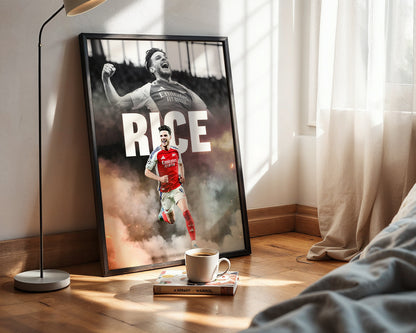 Declan Rice Arsenal Poster