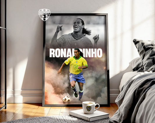 Ronaldinho Brazil Poster