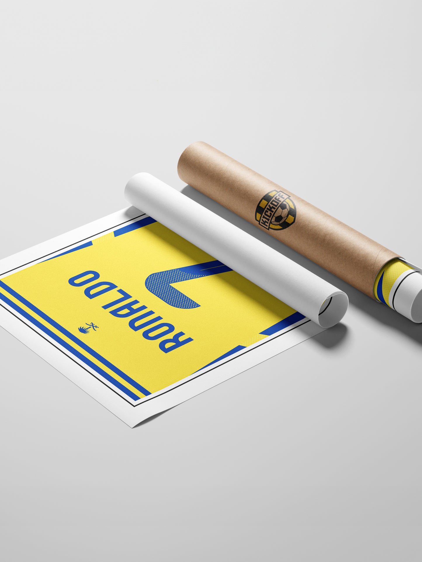 Cristiano Ronaldo 24/25 Al-Nassr Home Shirt Poster