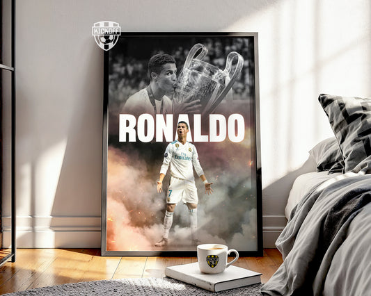 Cristiano Ronaldo Real Madrid Poster