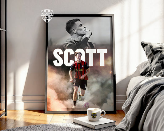 Alex Scott Bournemouth Poster