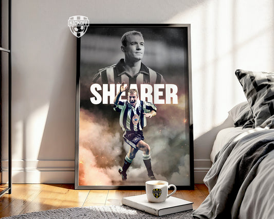 Alan Shearer Newcastle United Poster