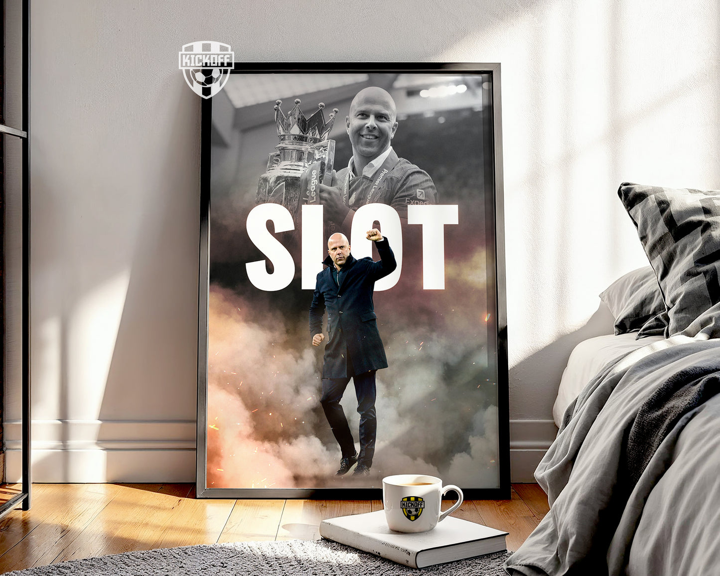 Arne Slot Liverpool Poster