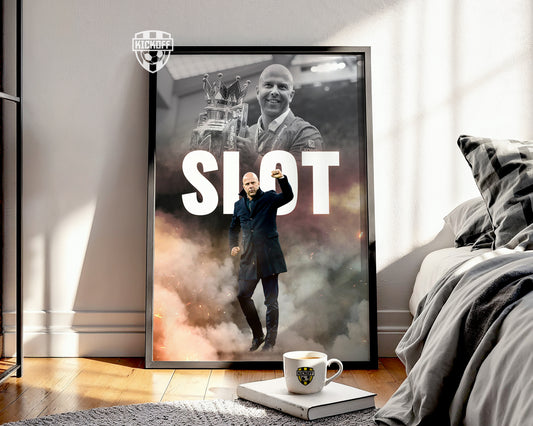 Arne Slot Liverpool Poster