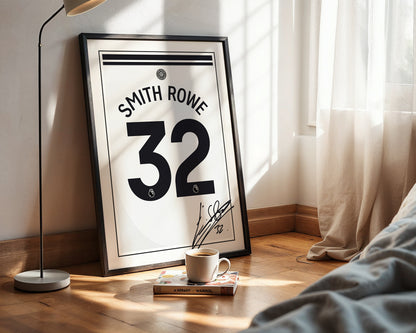 Emile Smith Rowe 24/25 Fulham Home Shirt Poster
