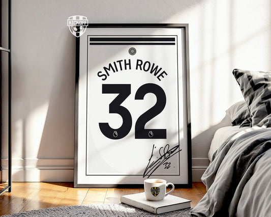 Emile Smith Rowe 24/25 Fulham Home Shirt Poster