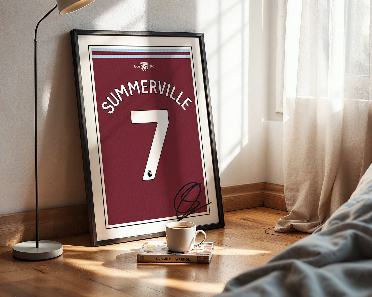 Crysencio Summerville 24/25 West Ham United Home Shirt Poster