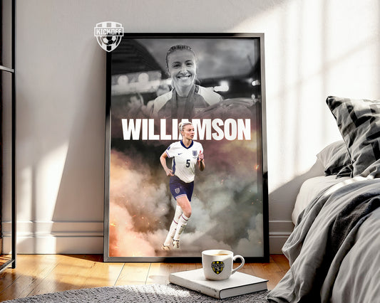 Leah Williamson England Poster