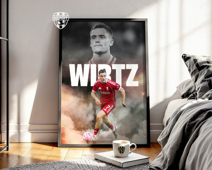 Florian Wirtz Liverpool Poster