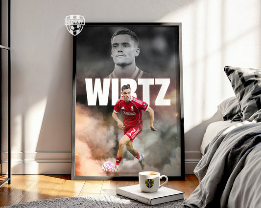 Florian Wirtz Liverpool Poster