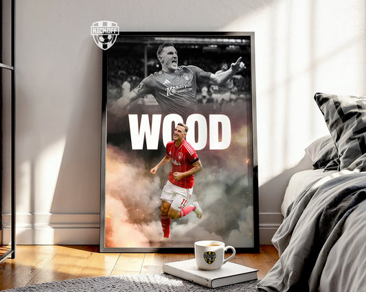 Chris Wood Nottingham Forest Poster