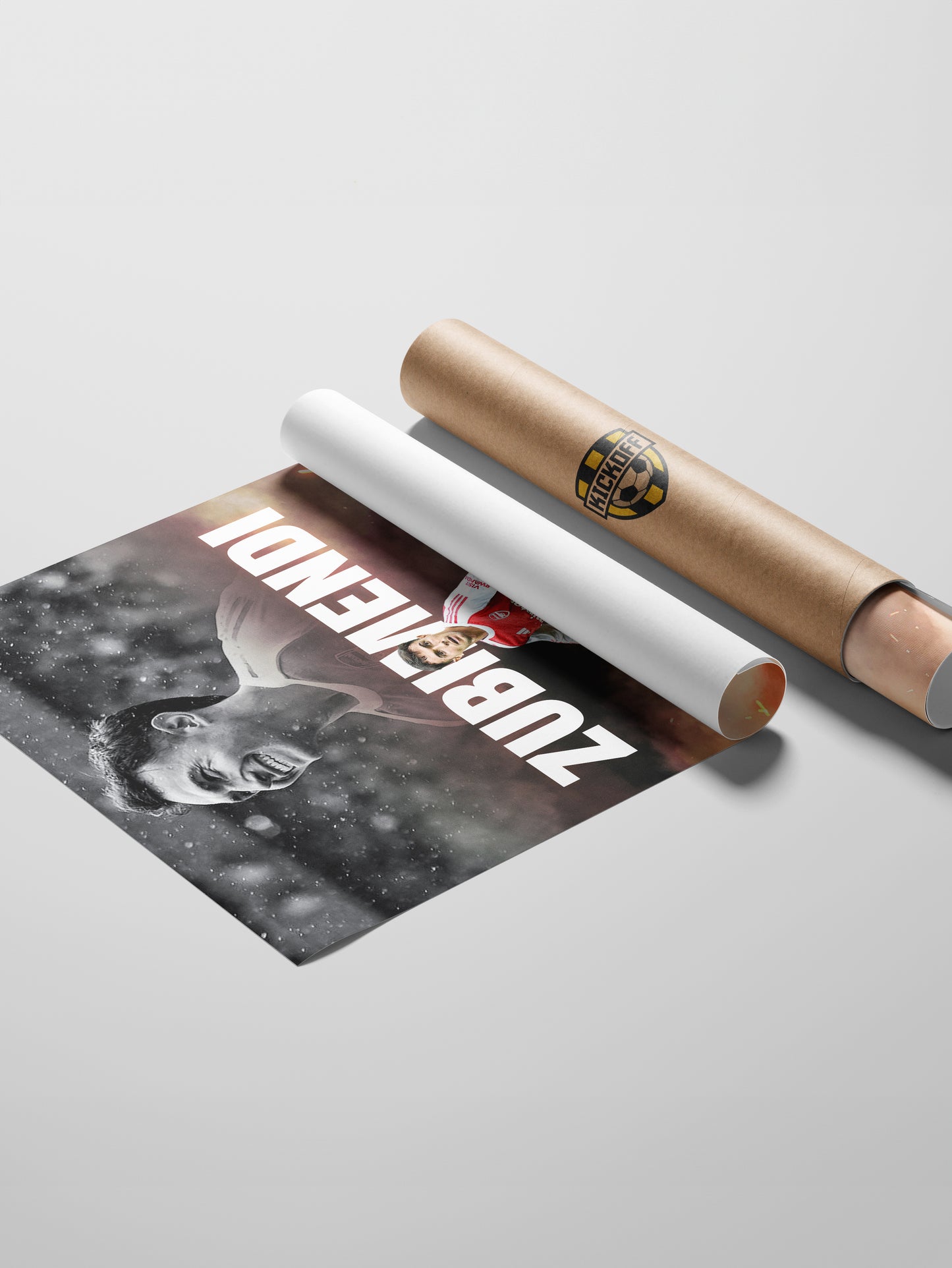 Martin Zubimendi Arsenal Poster