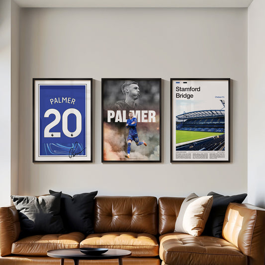 Cole Palmer Chelsea Poster Bundle
