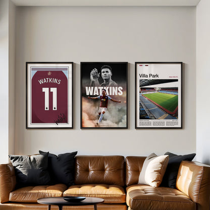 Ollie Watkins Aston Villa Poster Bundle