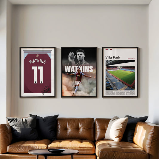 Ollie Watkins Aston Villa Poster Bundle